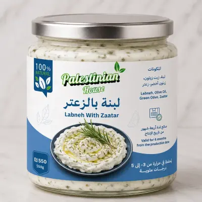 لبنة بالزعتر