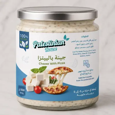 جبنة بالبيتزا