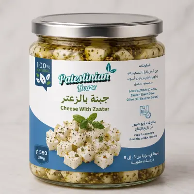 جبنة بالزعتر