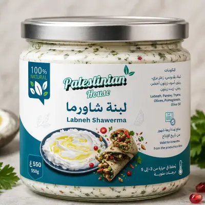 لبنة بالشاورما