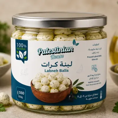 كرات لبنة